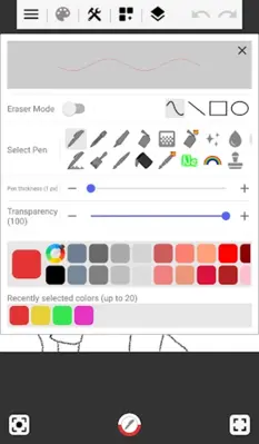 Drawing - Sketch android App screenshot 5